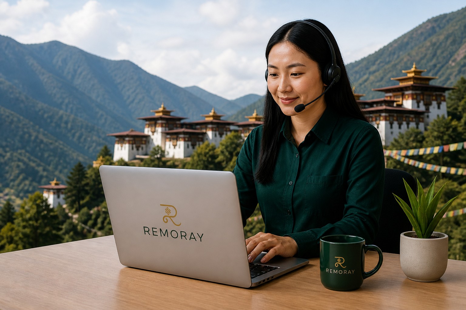 Remote business support